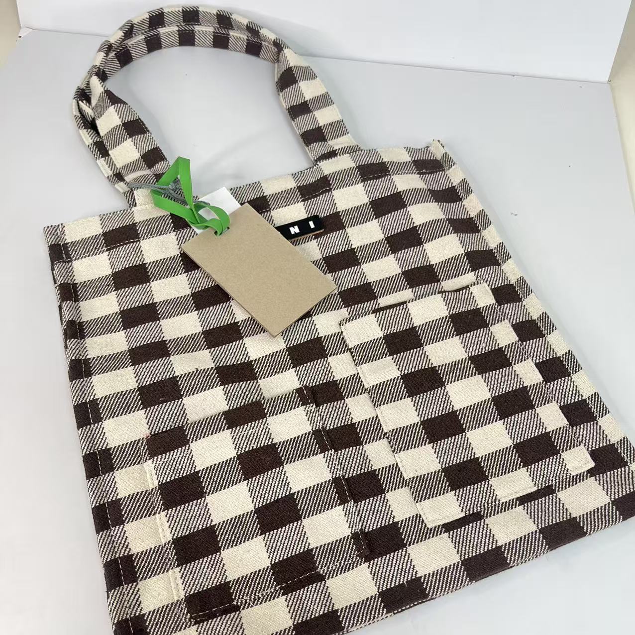 Popular Glamorous Slouchy Canvas Leisure Shopping Tote Bag