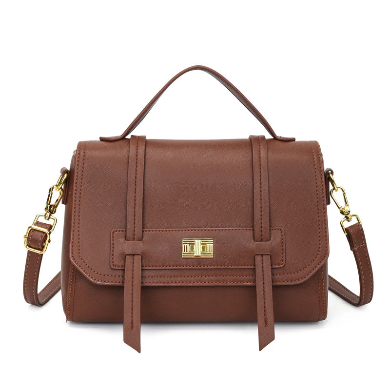 Women's Fashionable Temperamental Texture Commuter Western Style Women's Shoulder Bag