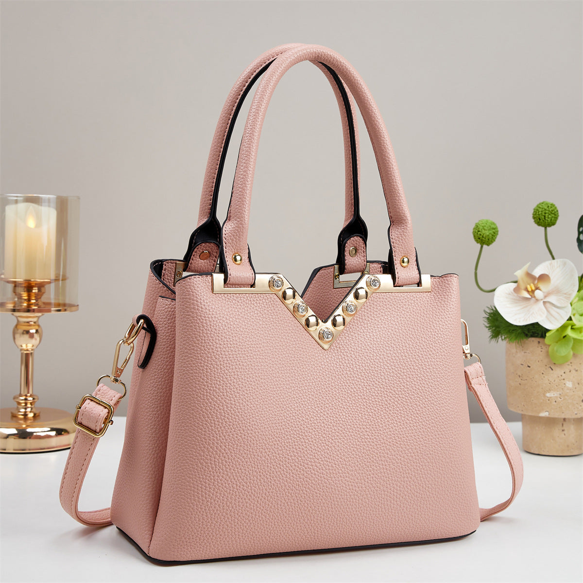 Trendy Spring Portable Large High Quality Women's Handbag