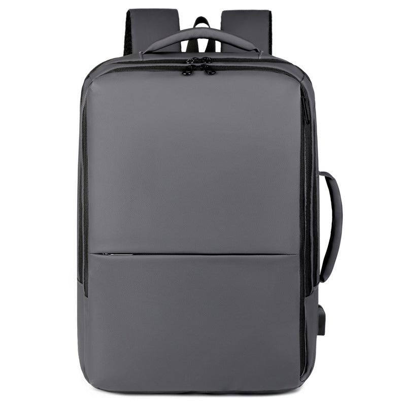 Men's Derm Waterproof Business Trip Commuter Computer Leisure Backpack