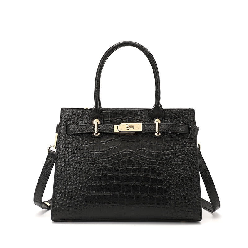 Women's Summer Fashion Large Capacity Genuine Leather Women's Handbag