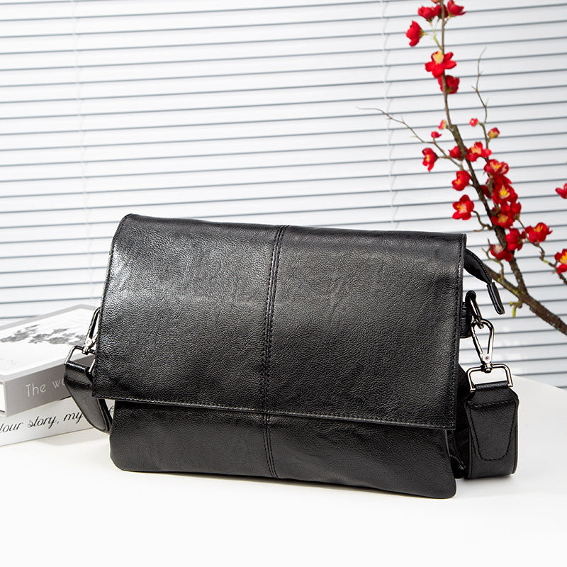 Men's Trendy File Large Capacity High Sense Men's Messenger Bag