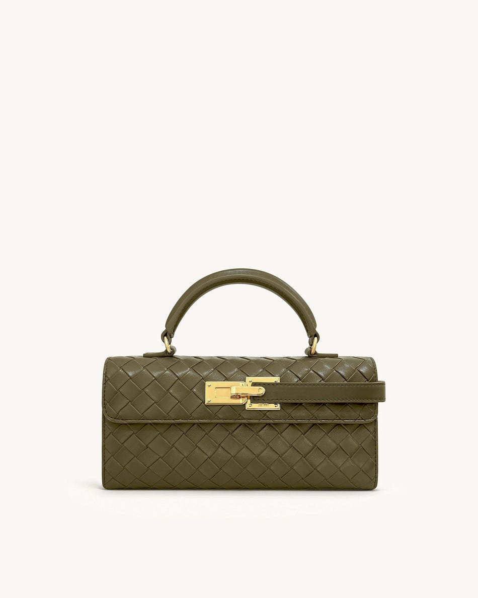 Niche Portable Mini Woven Kelly Z Women's Messenger Bag