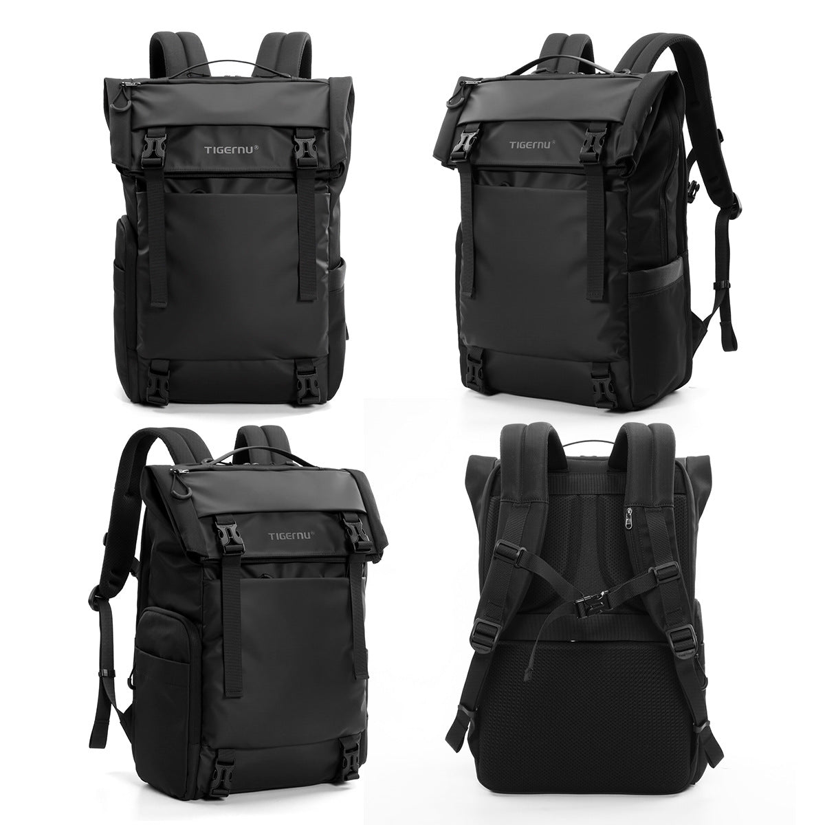 Slouchy Men's High-grade Lightweight Business Commute Leisure Backpack