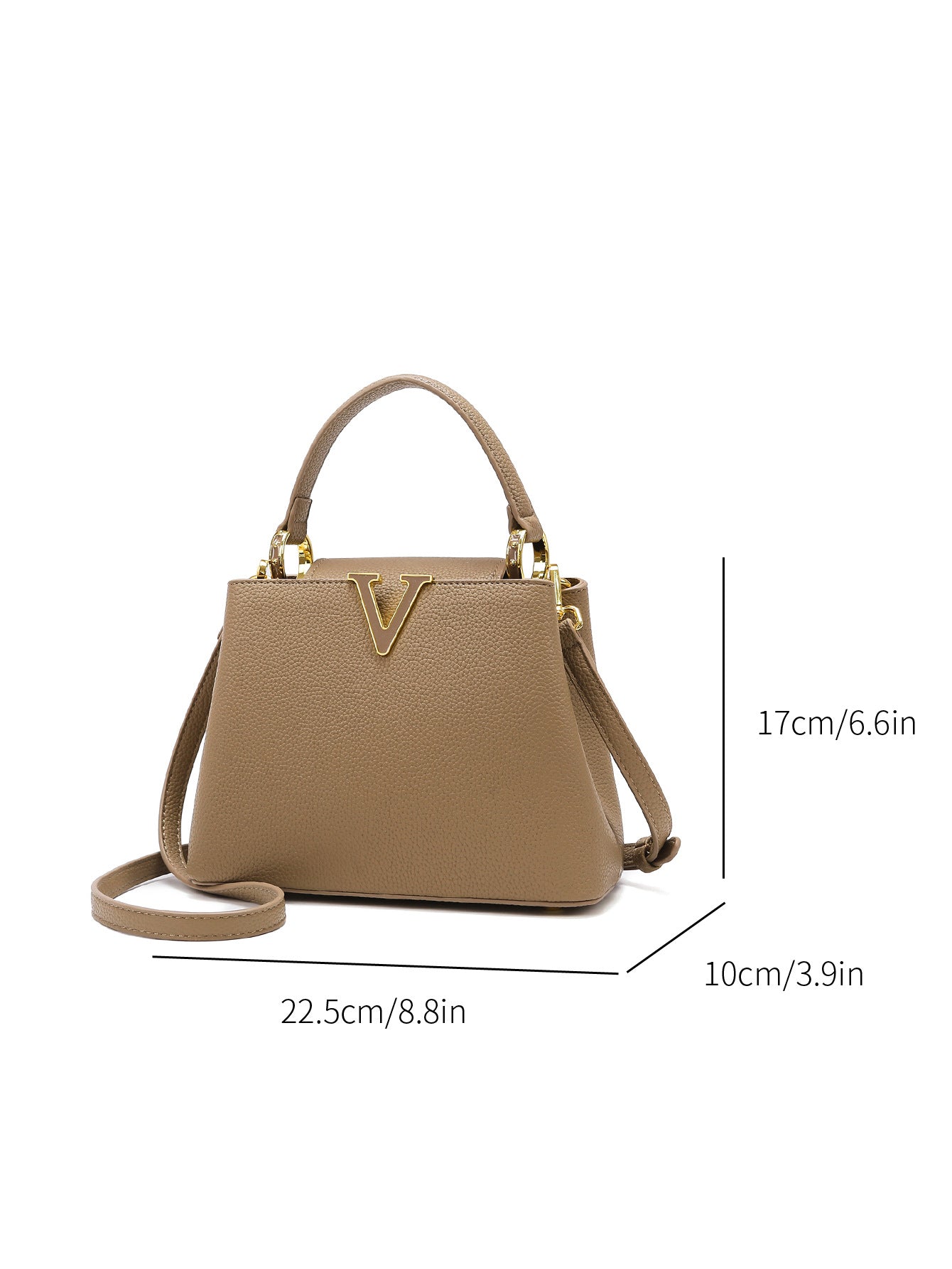 Women's Fashionable High-grade Large Capacity Commuter Handbags