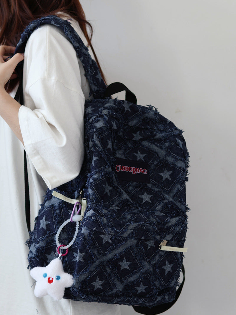 Women's & Men's Design Sense Niche Canvas Junior High Backpacks