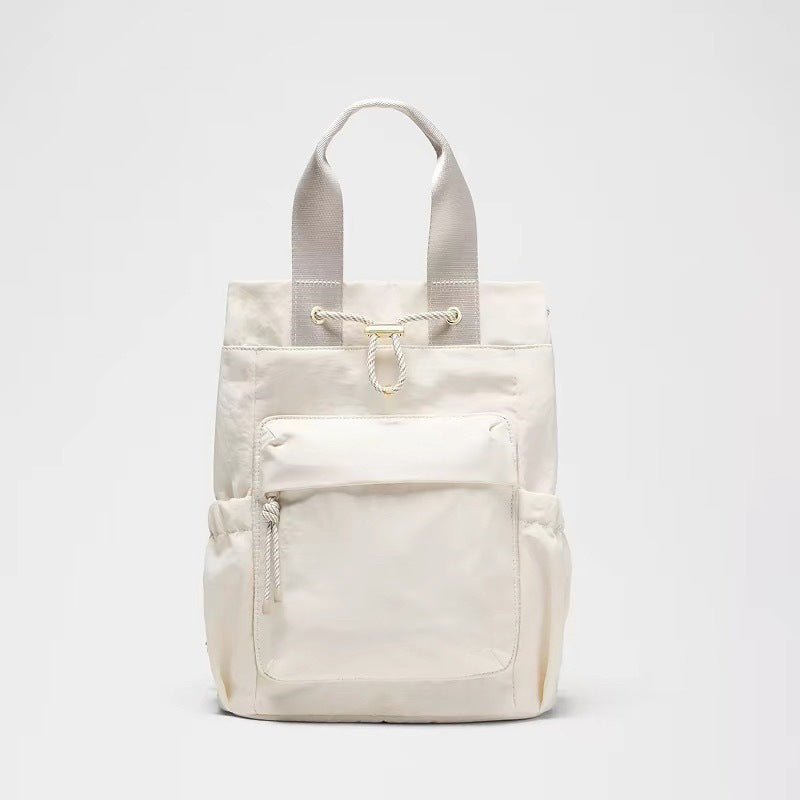 Women's Retro Drawstring Versatile Large Capacity Women's Backpack