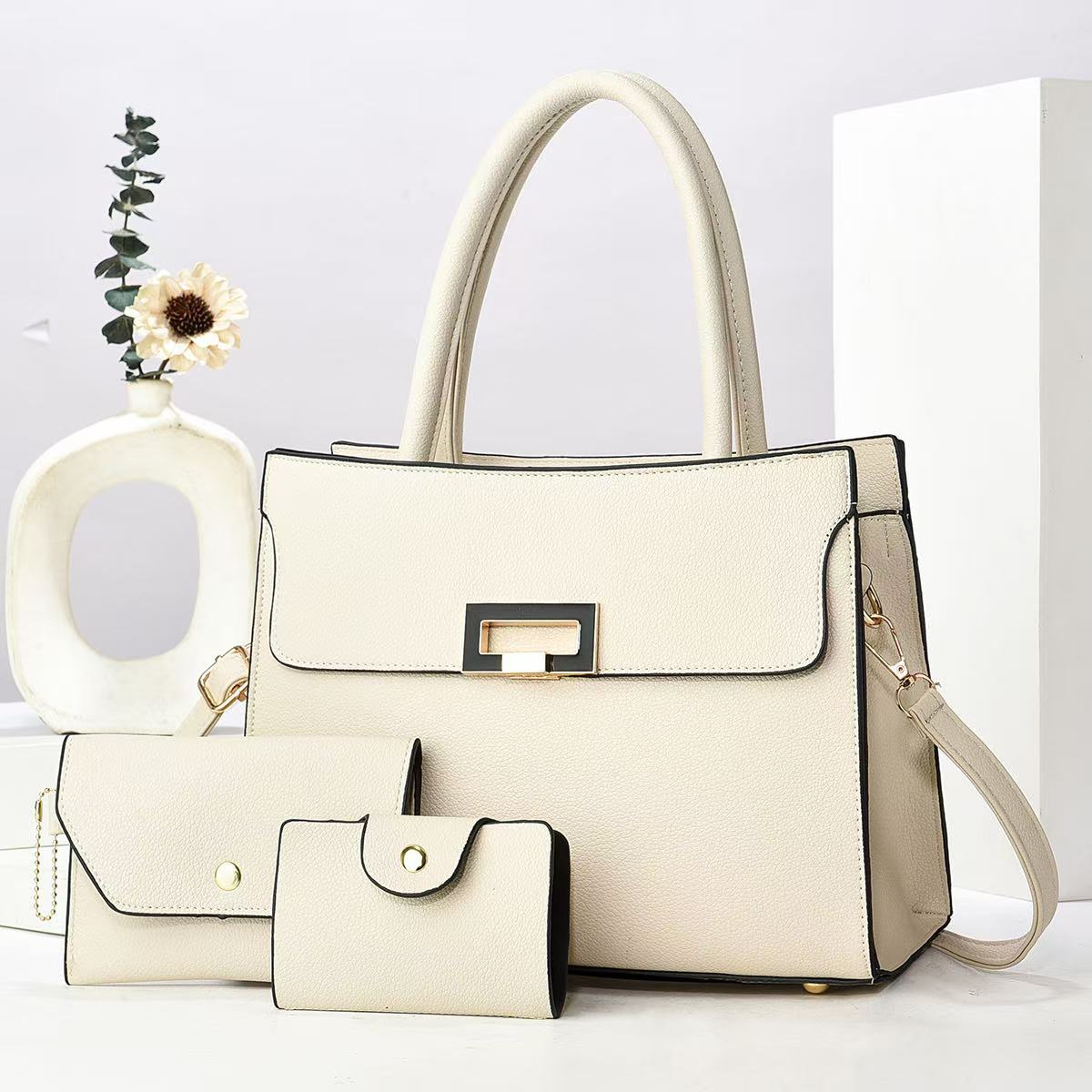 Women's Exquisite Big Graceful Korean Style Fashionable Shoulder Bags