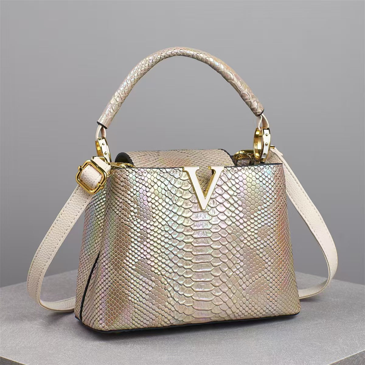 Women's Advanced Texture Commuter Portable Summer Women's Messenger Bag