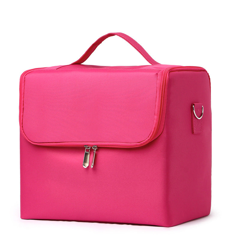 Nail Tattoo Toolbox Large Capacity Cosmetics Makeup Bag