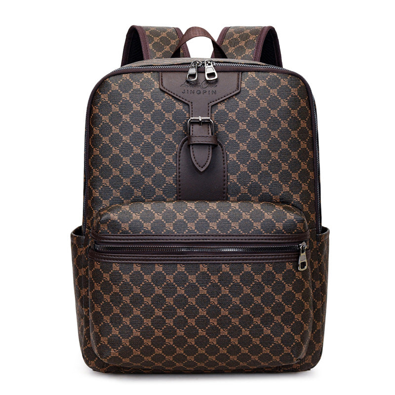 Men's Large Capacity High-grade Fashion Business Computer Leisure Backpack