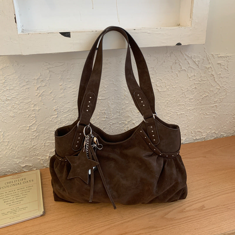 Women's Personalized Retro Large Capacity Stylish Good Women's Shoulder Bag