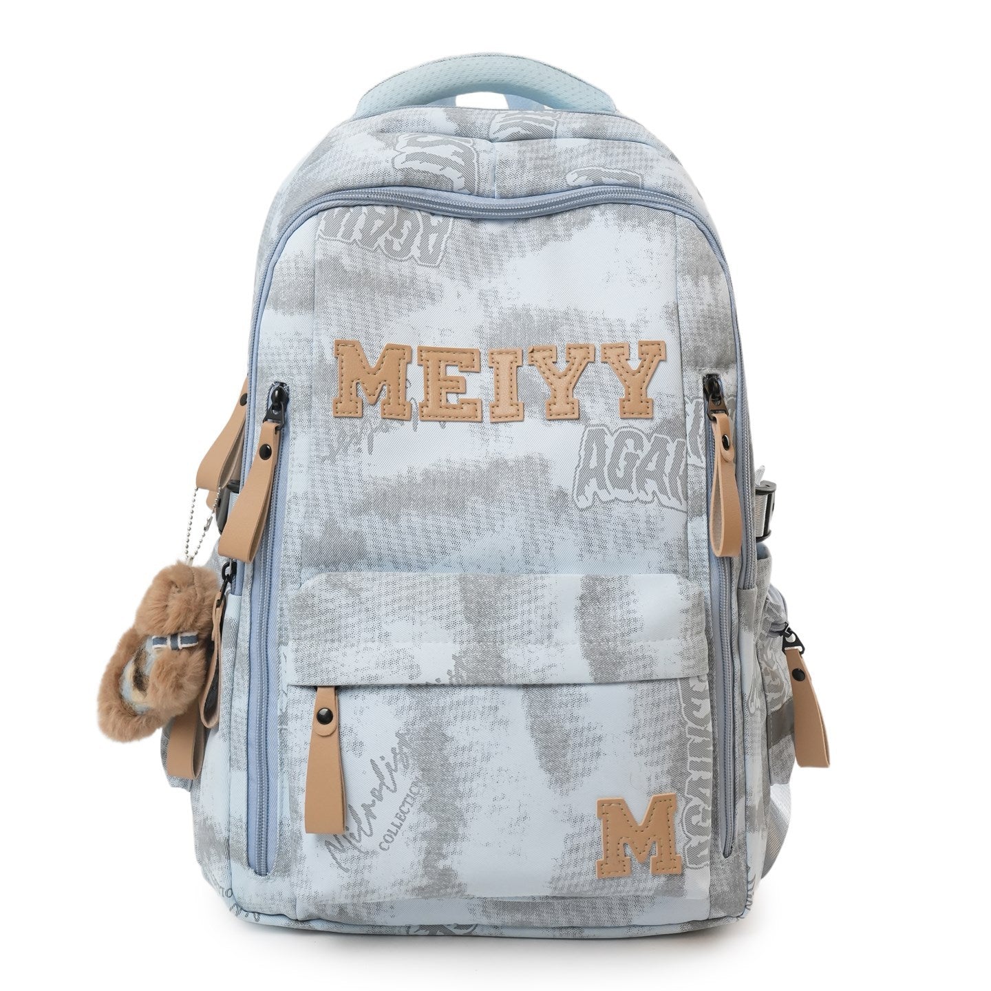 Graceful Fashion Letter Printing Street Fashionable Backpacks