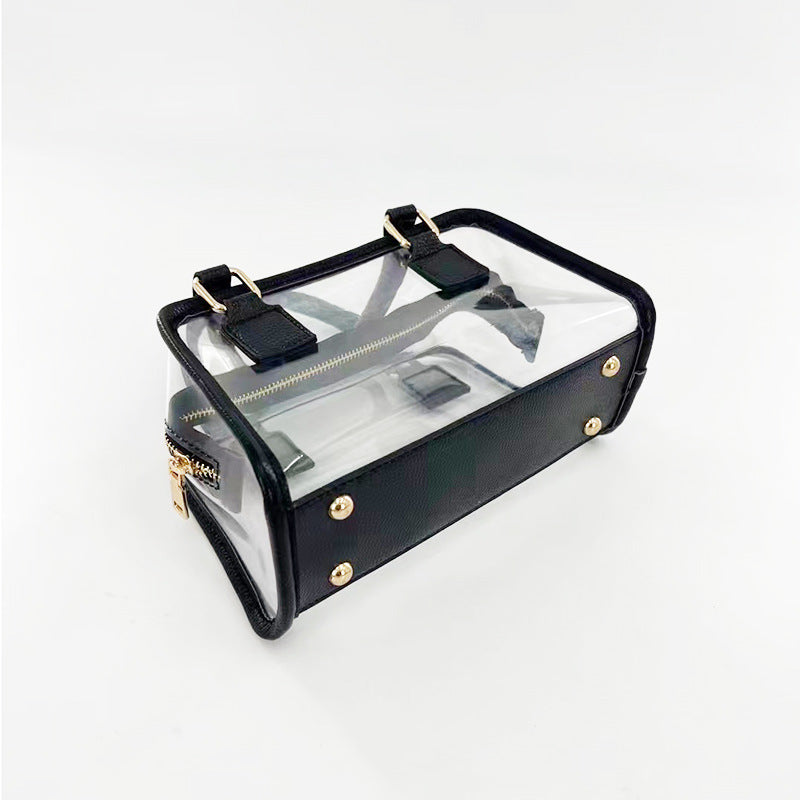 Graceful Elegant Pretty Transparent Large Capacity Cosmetic Bags