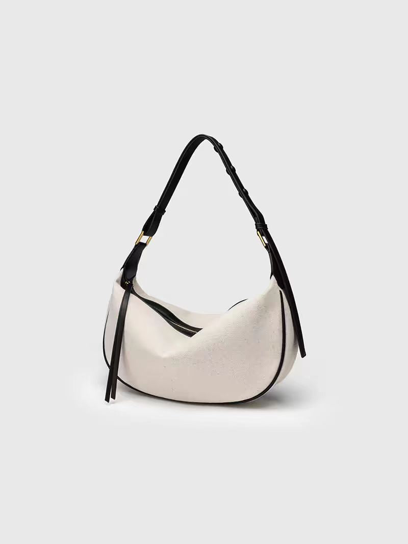 Women's Pull Texture Versatile Design Dumpling Underarm Bag