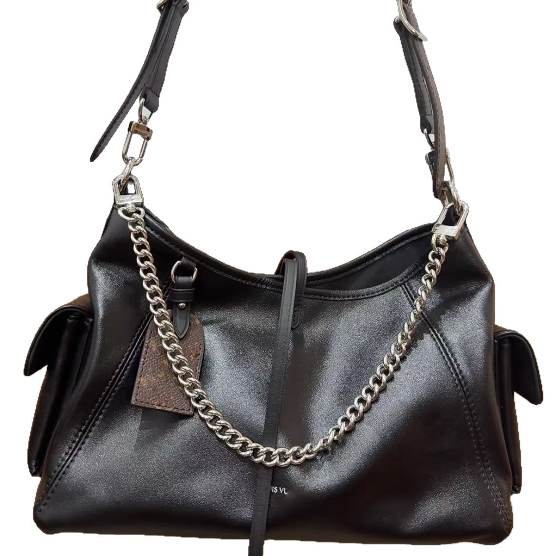 Women's Original Chip Black Warrior Son Mother Shopping Tote Bag