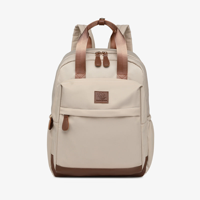 Spring Wear Korean Style Preppy Large Capacity Leisure Simple Solid School Bags
