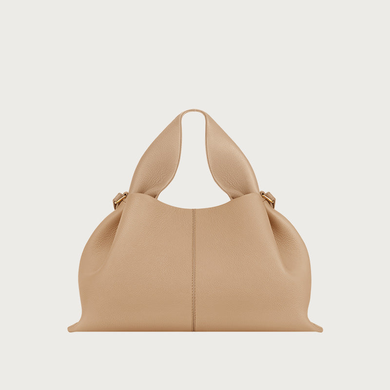 Pauline Cloud French Cowhide Design Dumpling Portable Women's Messenger Bag