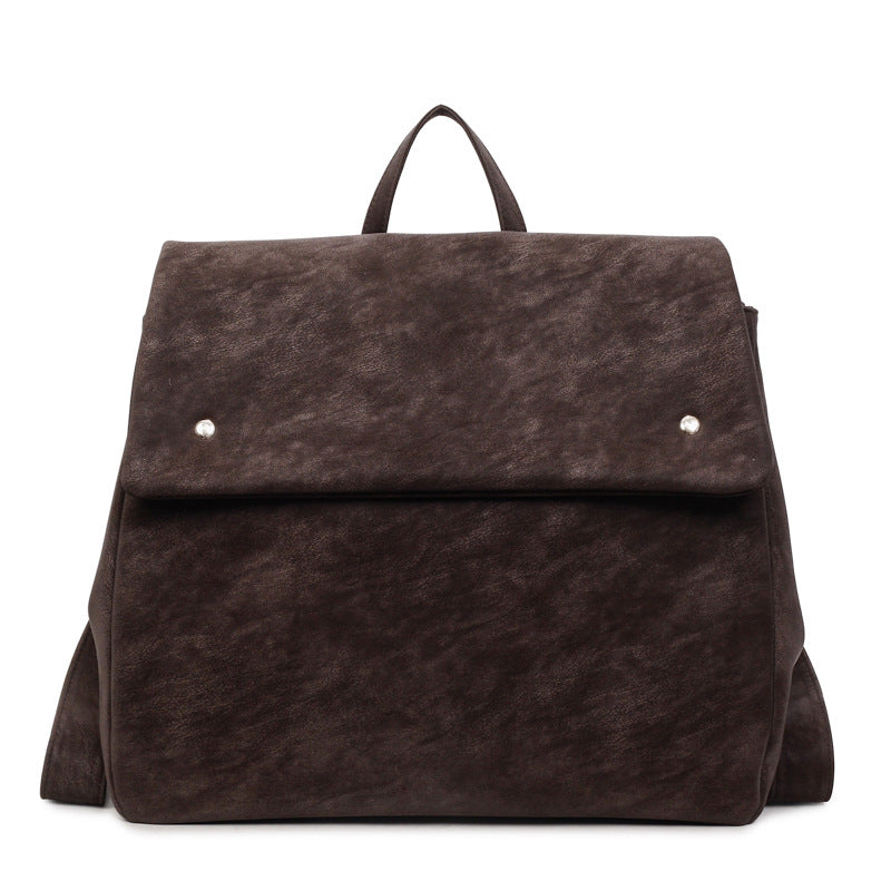 Women's Retro Frosted Mori Fashion Preppy Style Women's Backpack