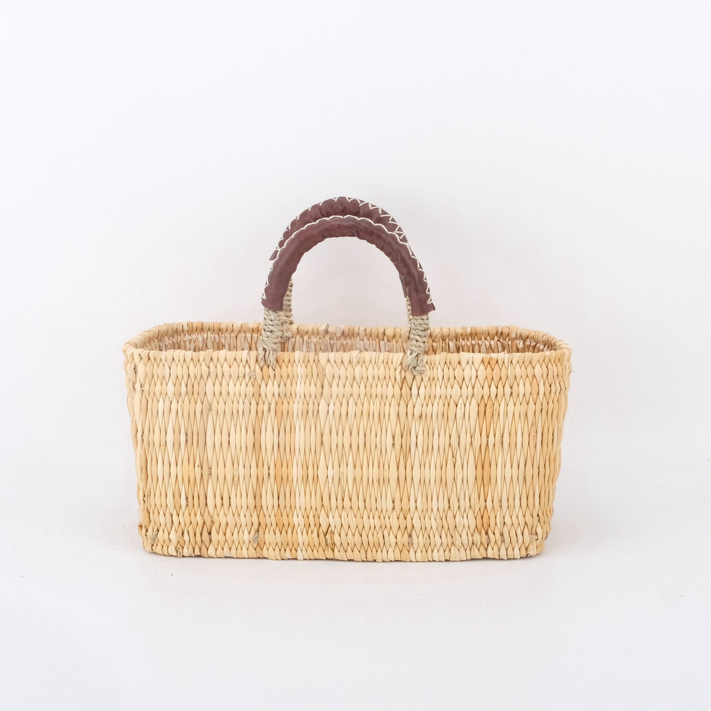 Beach Rattan Weave Artistic French Style Women's Handbag