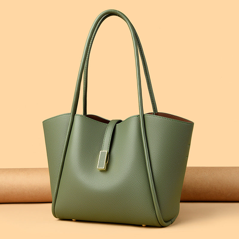 Women's Vegetable Basket Commuter Large Capacity Versatile Bucket Bags
