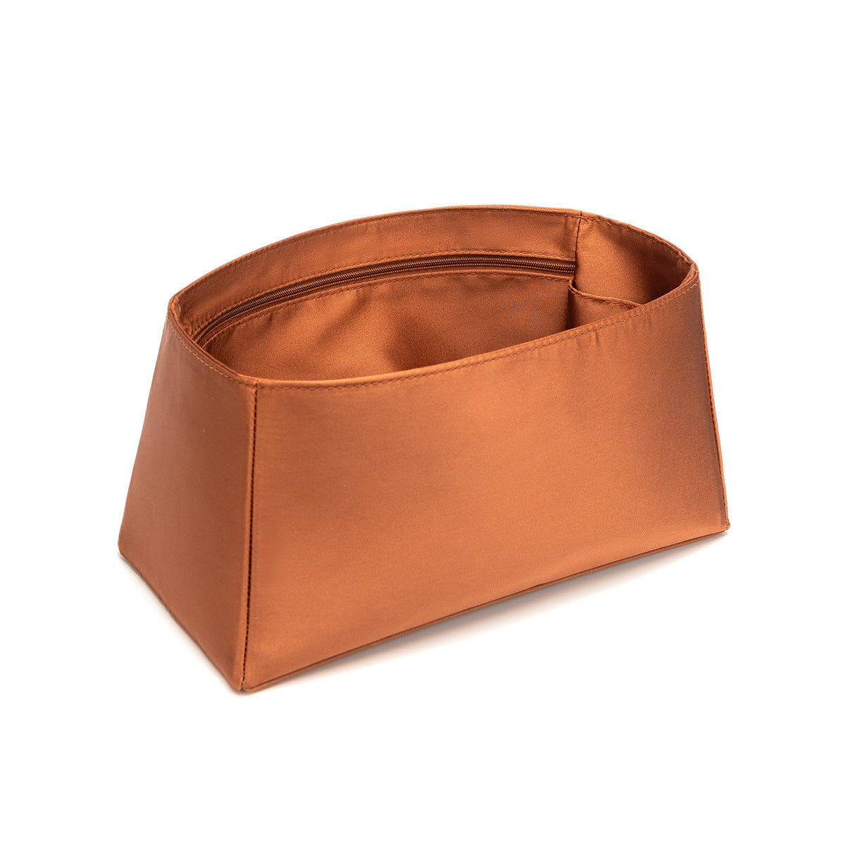 Suitable For Liner Storage Acetate Satin Support Makeup Bag