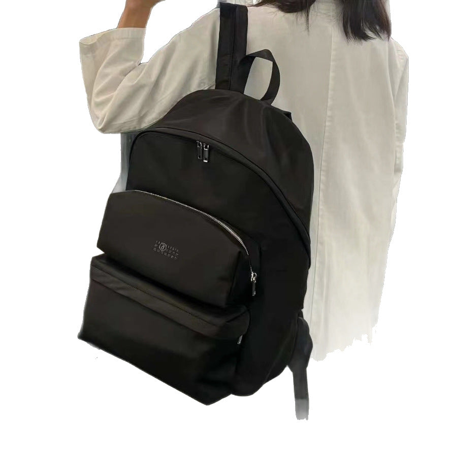 Fashionable Logo Stitching Original Nylon Computer Leisure Backpack