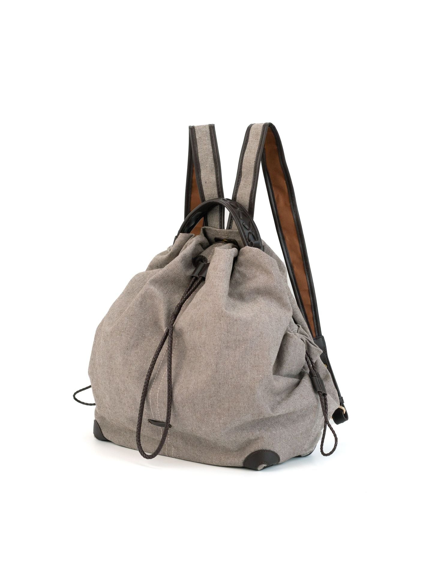 Korean Style Versatile High-grade Drawstring Fashionable Large Capacity Commuter Backpacks