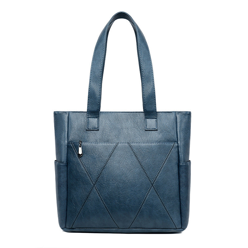 Women's Retro Trendy Large Capacity Portable Commuter Women's Shoulder Bag