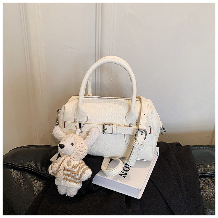 Women's Simple Lychee Pattern Hand Fashion High-grade Bags