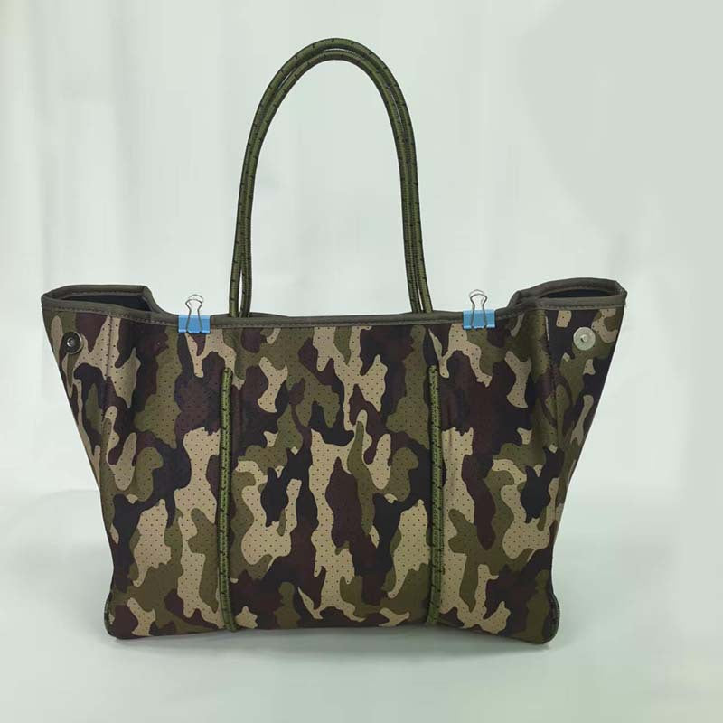 Neoprene Beach Portable Outing Mother Mummy Large Tote Bag