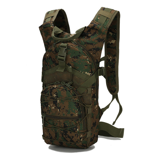 Riding Water Hydrating Military Fans Camouflage Sports Backpack