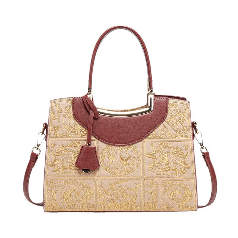 Women's Capacity Big Wedding Mother Chinese National Bags