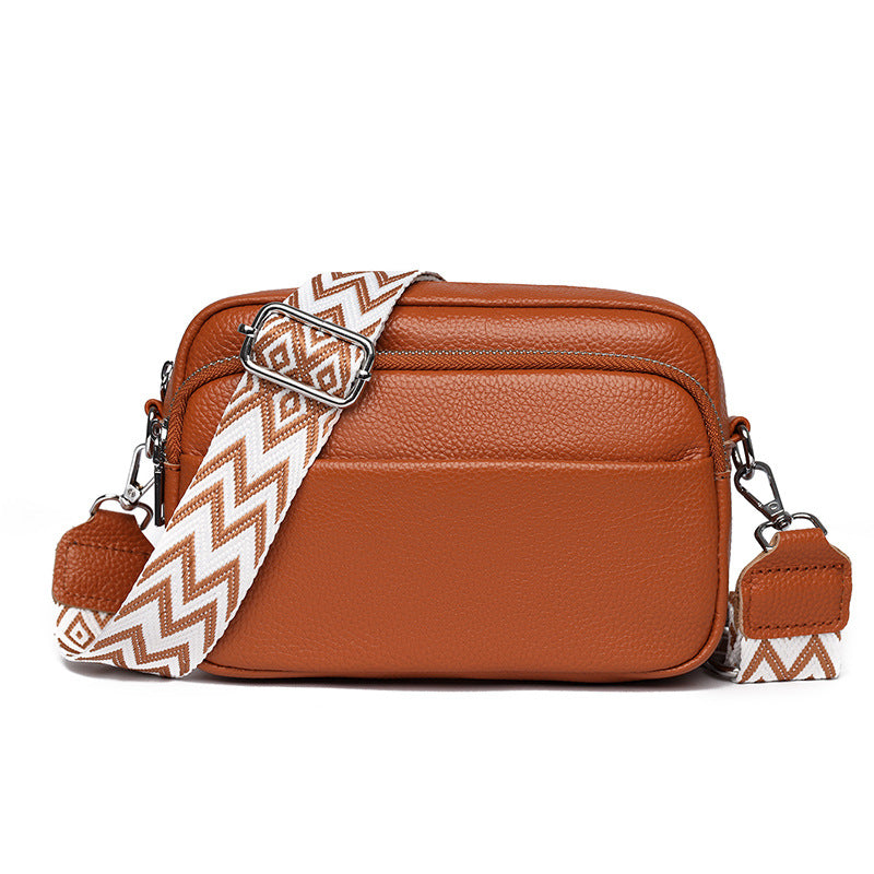 Women's Fashion Multilayer One Large Capacity Texture Women's Shoulder Bag