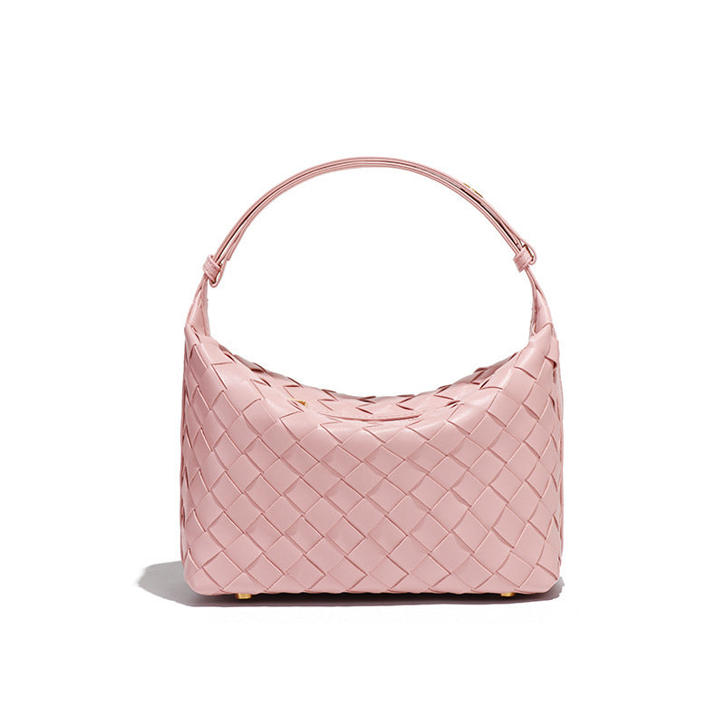 Women's Woven Single Underarm Hand Carrying Lunch Women's Handbag