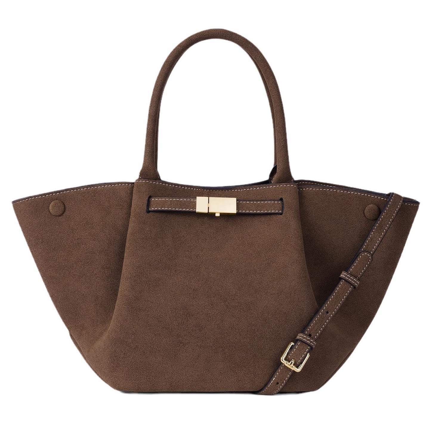 Women's Frosted Cowhide Medium High-grade Large Capacity Tote Bag