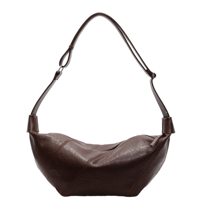 Women's Retro Lazy Style Underarm Dumpling Commute Women's Messenger Bag