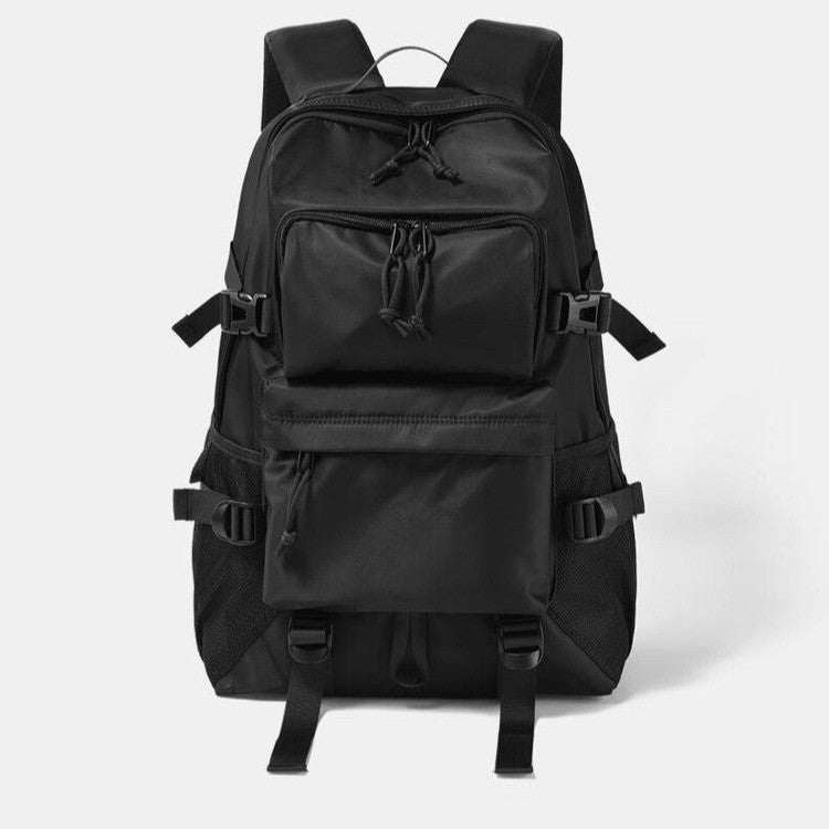 Simple Trendy Textured Large Capacity Western Backpacks