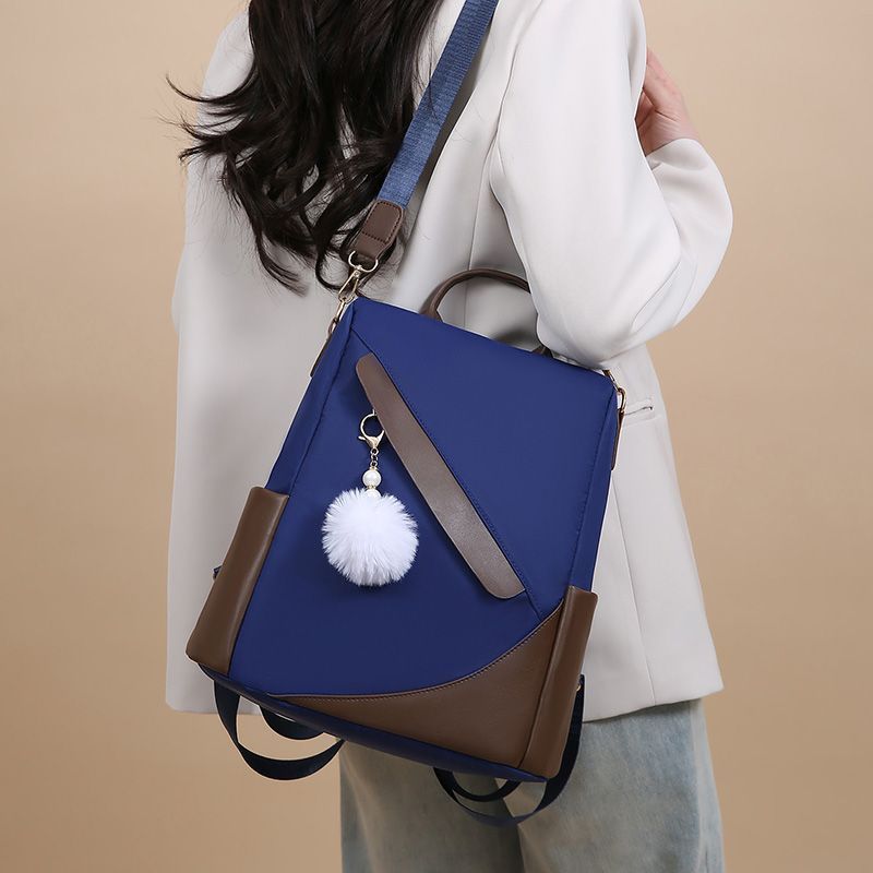 Women's Fashion Oxford Cloth Versatile Large Capacity Backpacks