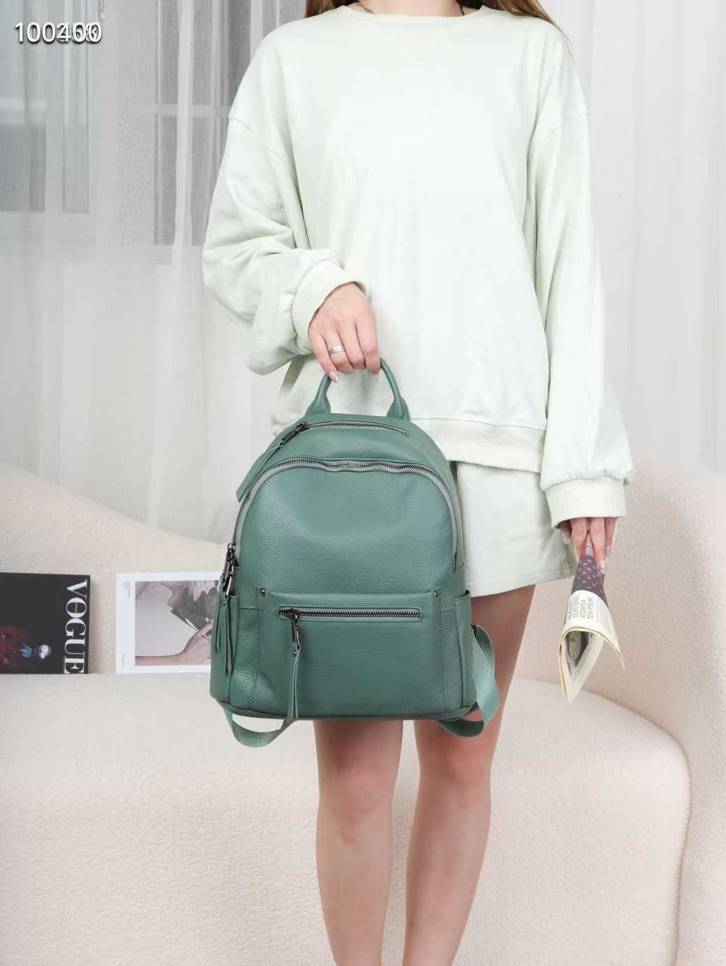 Cool Women's Genuine Leather Large Capacity Women's Backpack
