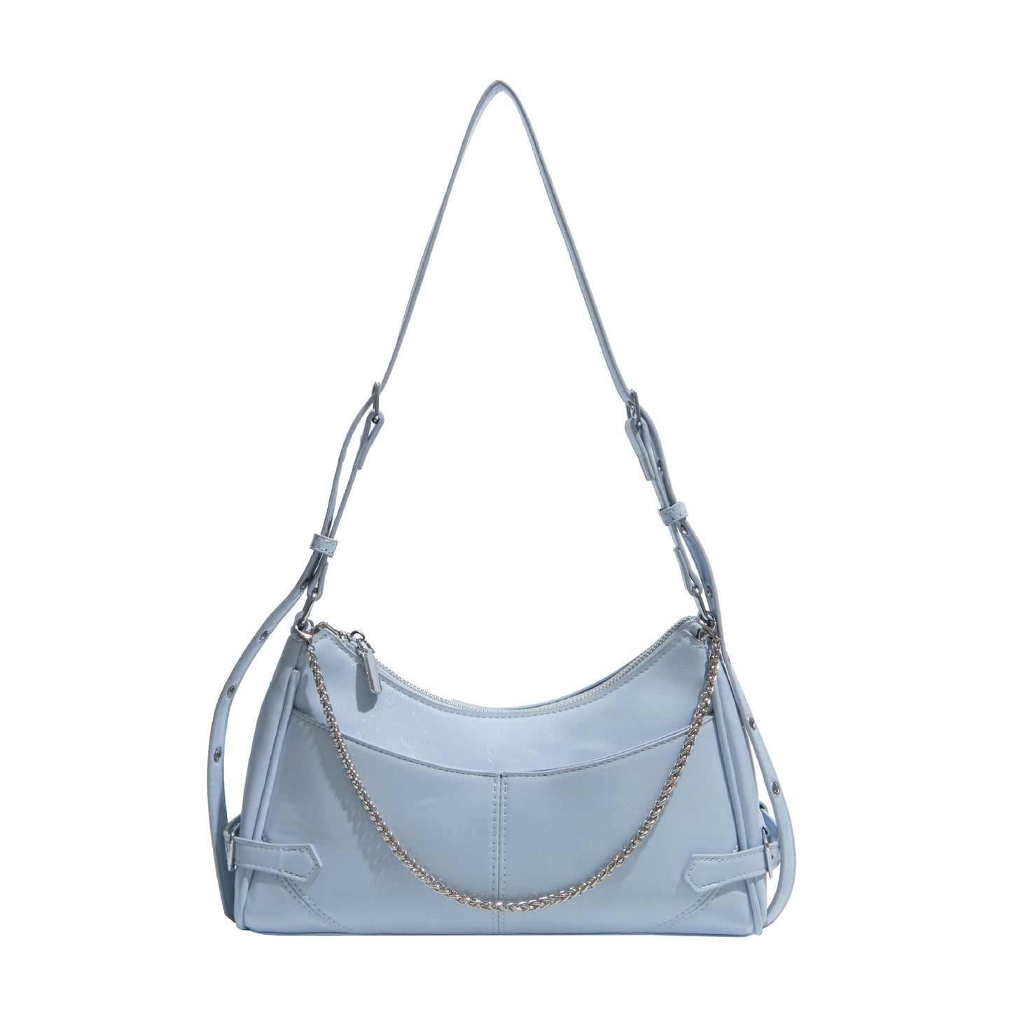 Women's Fashion Trendy Versatile Chain Large Capacity Underarm Bag