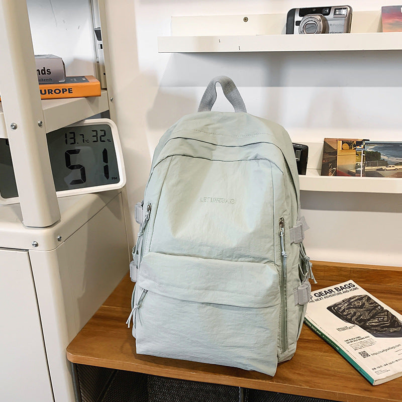 Korean Style Simple Lightweight Niche Trendy Early Leisure Backpack