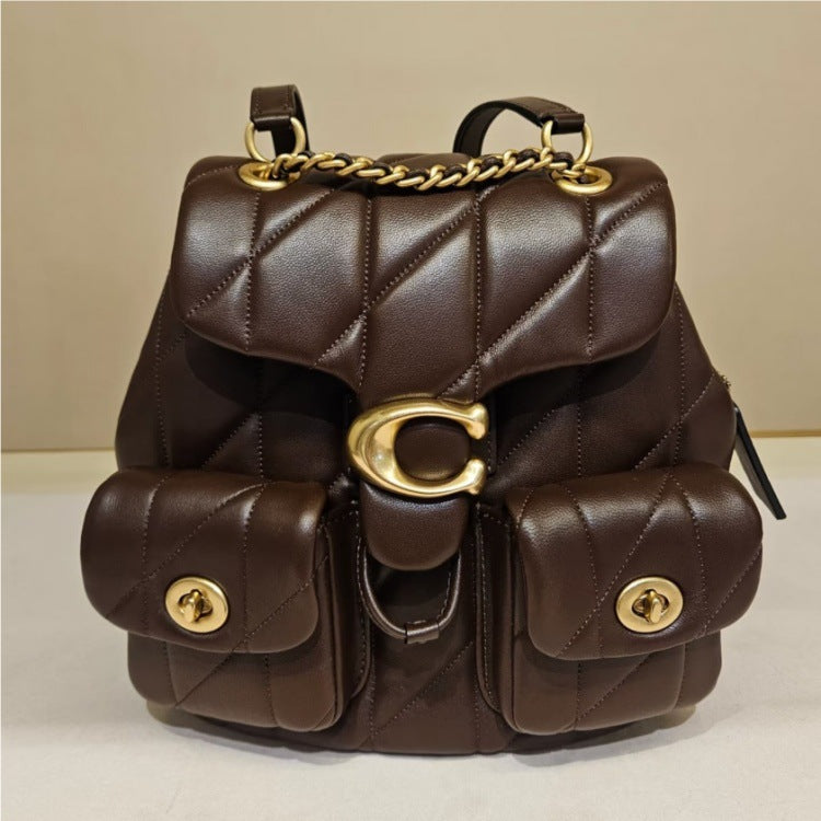 Quilted Classic Style Sheepskin Vintage Rhombus Bags