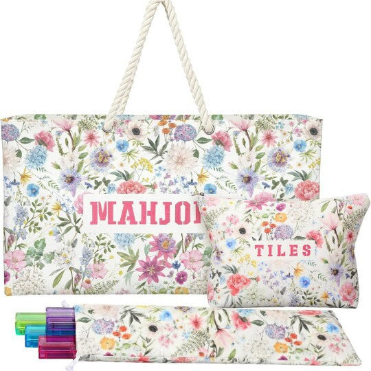 Elegant Mahjong Storage Cosmetics Multifunctional Toiletry Bags