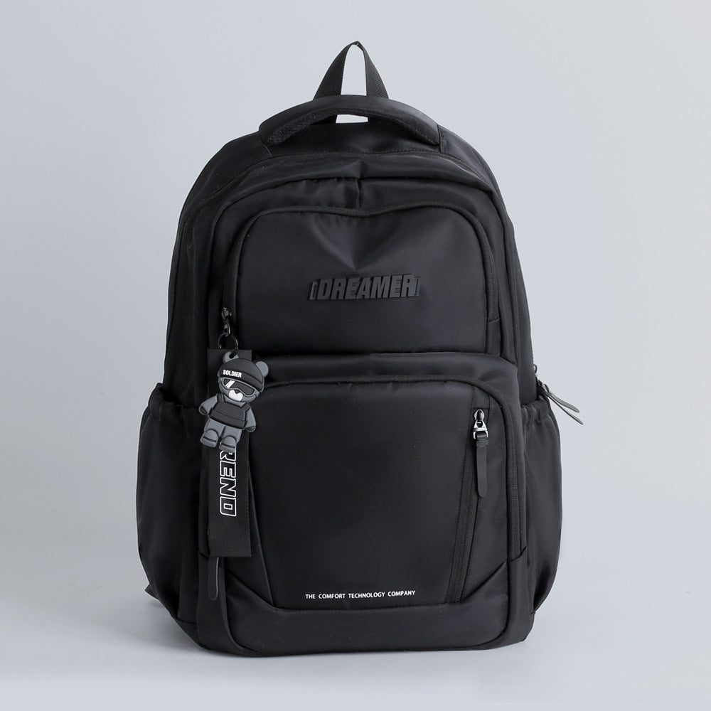 Men's Fashion Trendy Early High College Large Capacity Versatile Leisure Backpack