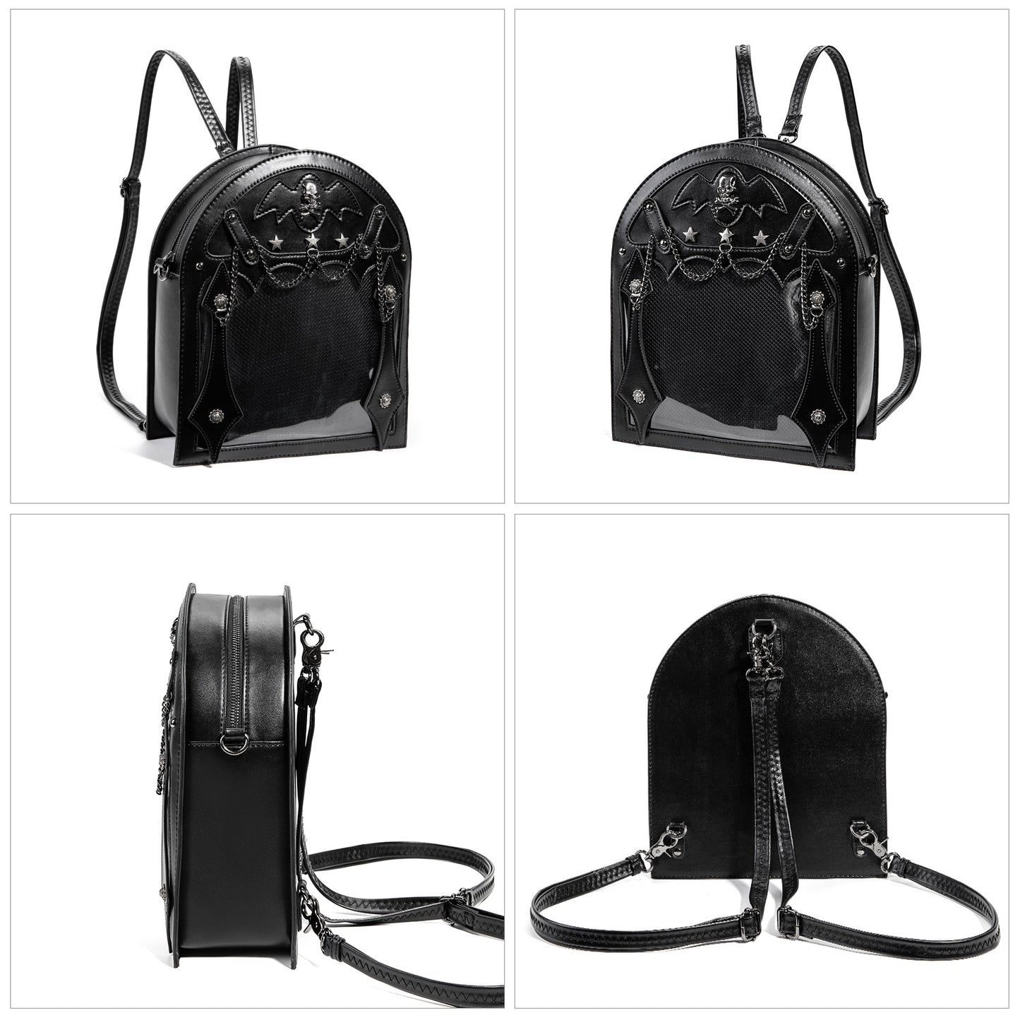 Women's Gothic Wind Pain Culture Niche Dark Women's Backpack