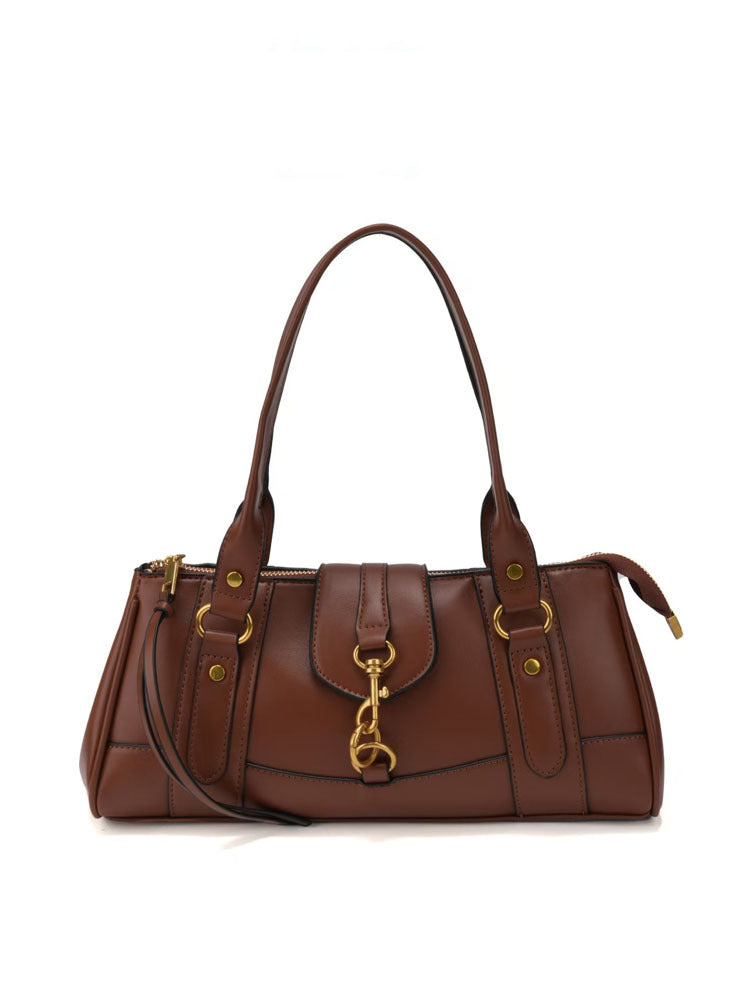 Women's Style Retro Large Capacity High-grade Underarm Trendy Bags