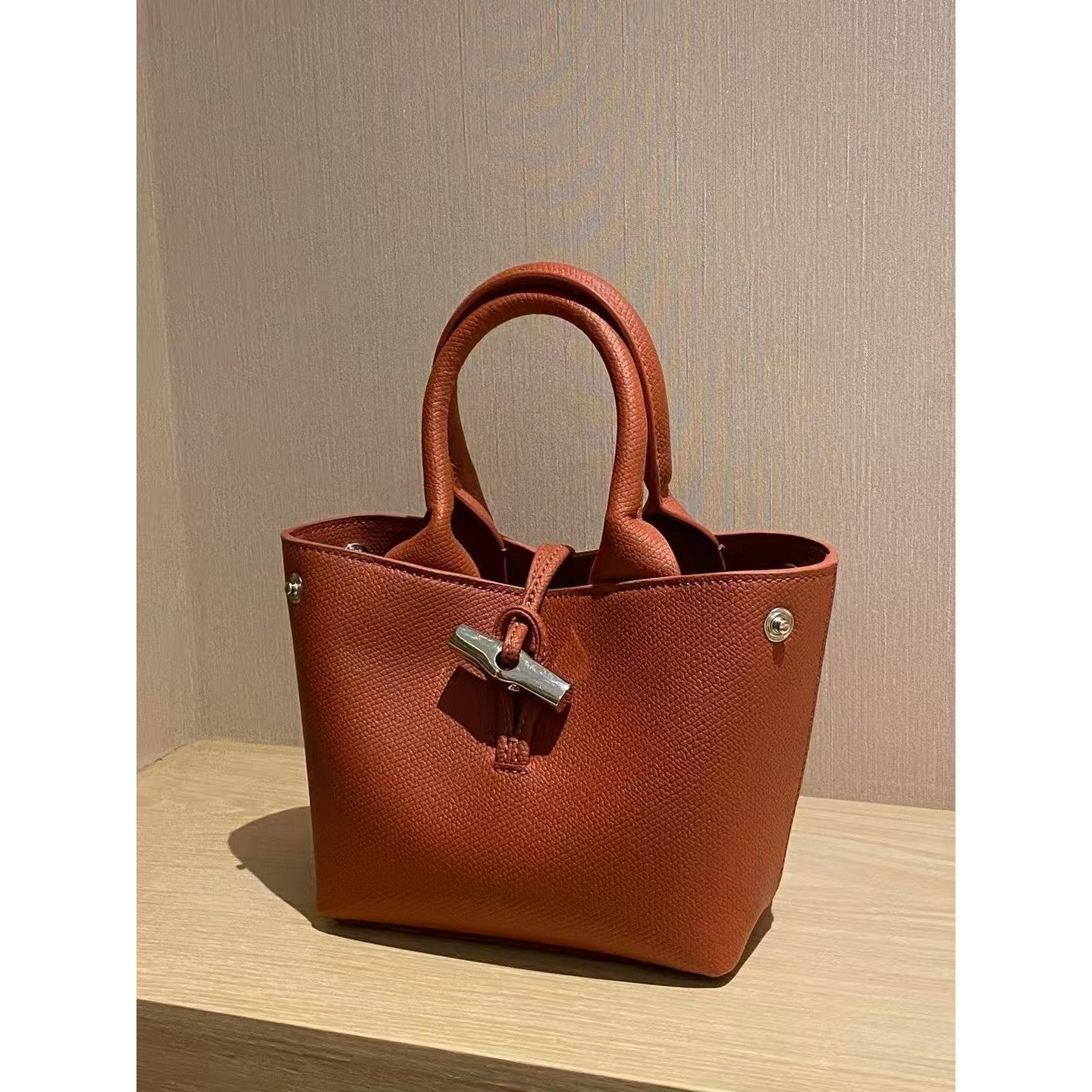Dragon Versatile Vegetable Basket High-grade Lychee Bamboo Handbags