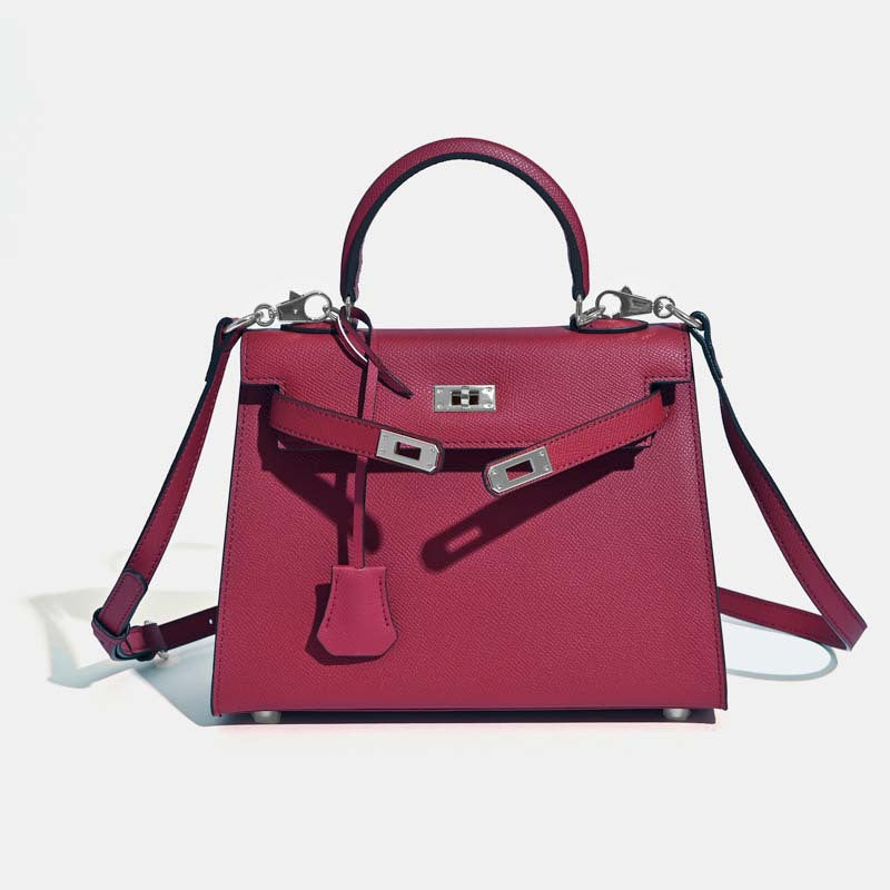 Women's Generation Kelly Palm Print Cowhide High-grade Bags