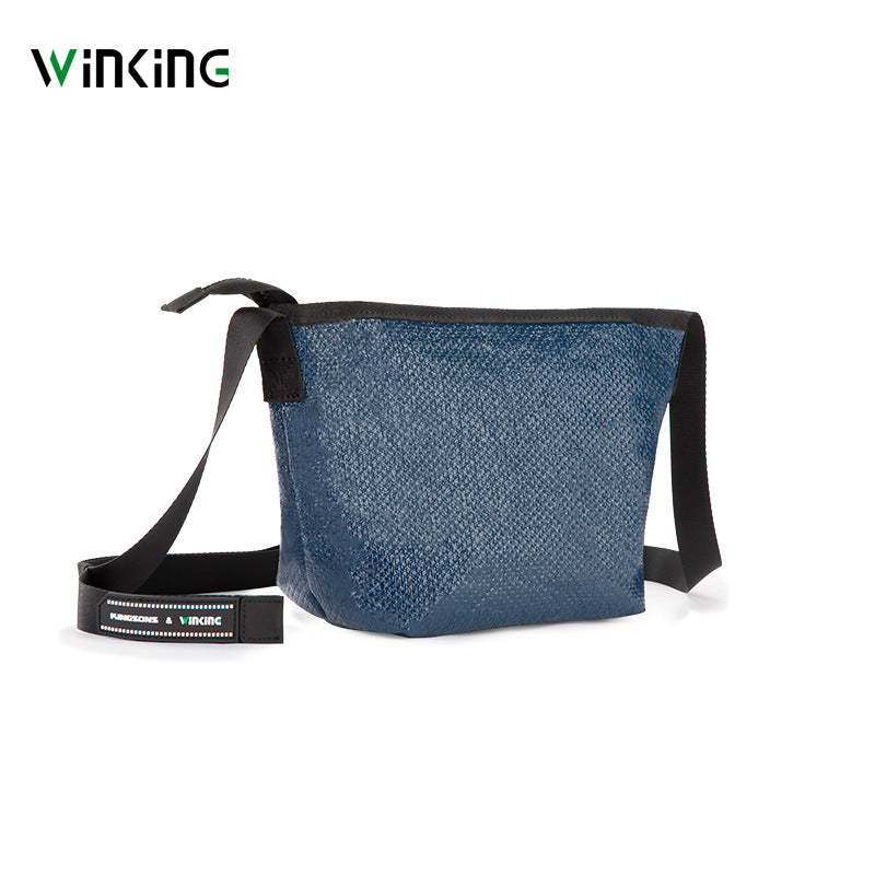 Linen Woven Mobile Street Trendy Embroidery Shoulder Bags